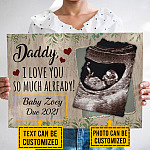 2VT. Daddy I Love You So Much canvas mk3
