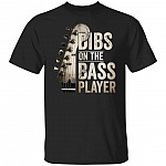 Dibs On The Bass Player er Gifts, Black, Unisex T-Shirt