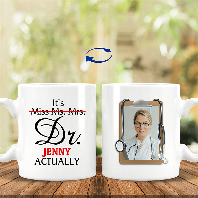 Personalized Photo It's Miss, White, 11 oz. White Mug