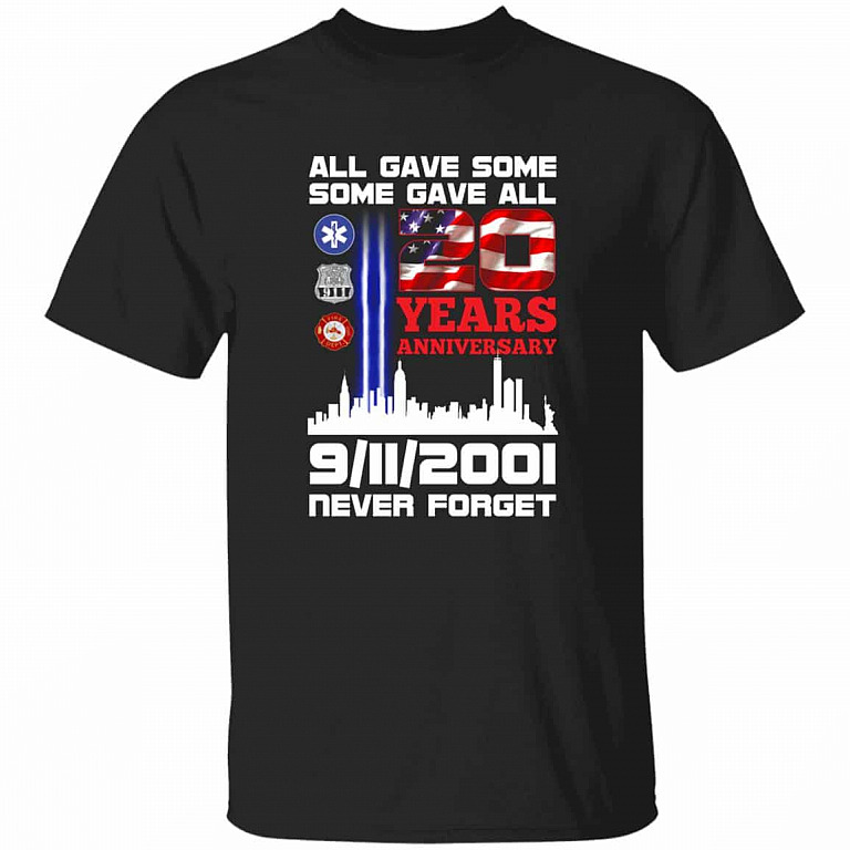 All Gave Some Shirt, Black, Unisex T-Shirt