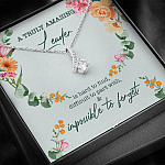 A Truly Amazing Leader Is Hard To Find Alluring Beauty Pendant Necklace - Boss Necklace Retirement Gift A Truly Amazing Leader Is Hard To Find Alluring Beauty Pendant Necklace - Boss Necklace Retirement Gift