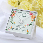 A Truly Amazing Leader Is Hard To Find Love Knot Necklace - Boss Necklace Retirement Gift - Leadership Gifts A Truly Amazing Leader Is Hard To Find Love Knot Necklace - Boss Necklace Retirement Gift - Leadership Gifts
