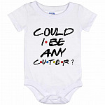 Could I Be Any Cuter Onesie, White, Baby Onesie - 12 Month