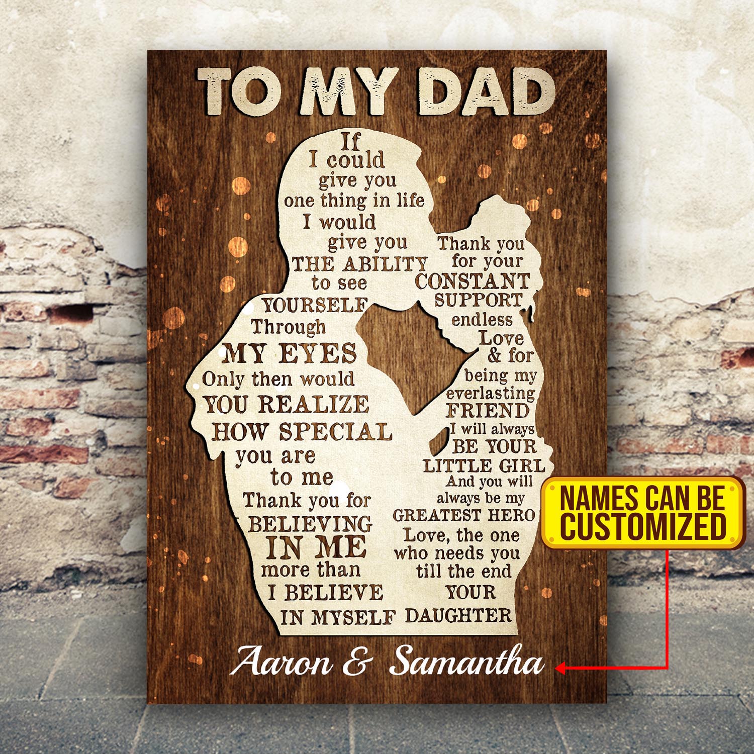 9VT. To My Dad If I Coule Give You canvas mk2