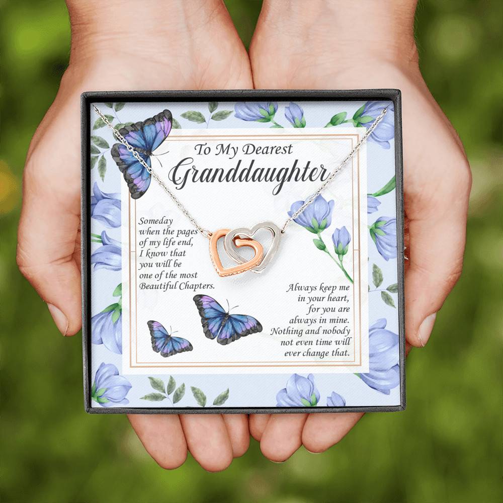 To My Dearest Granddaughter I Know You Be The Most Beautiful Chapters Interlocking Hearts Pendant Necklace To My Dearest Granddaughter I Know You Be The Most Beautiful Chapters Interlocking Hearts Pendant Necklace