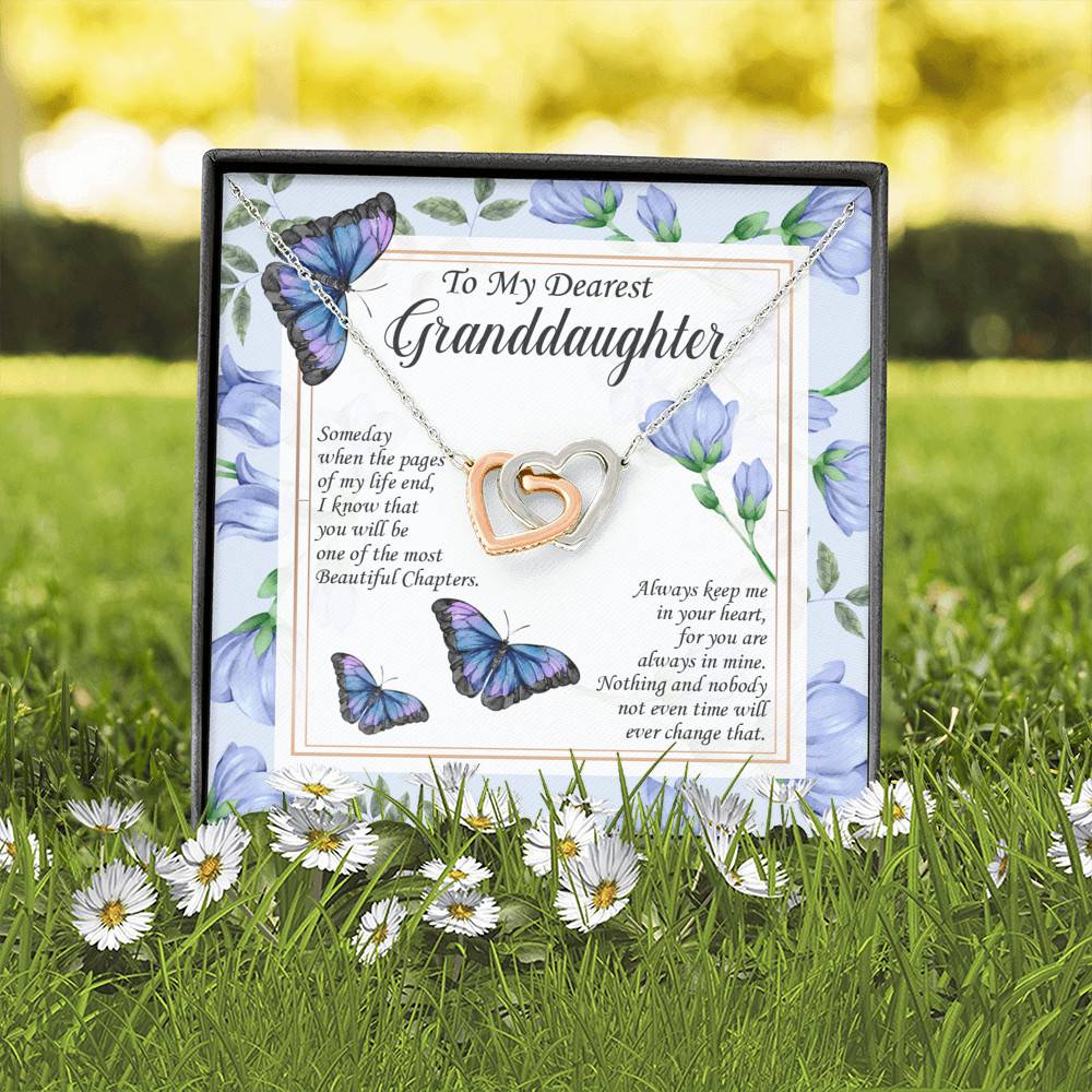 To My Dearest Granddaughter I Know You Be The Most Beautiful Chapters Interlocking Hearts Pendant Necklace To My Dearest Granddaughter I Know You Be The Most Beautiful Chapters Interlocking Hearts Pendant Necklace