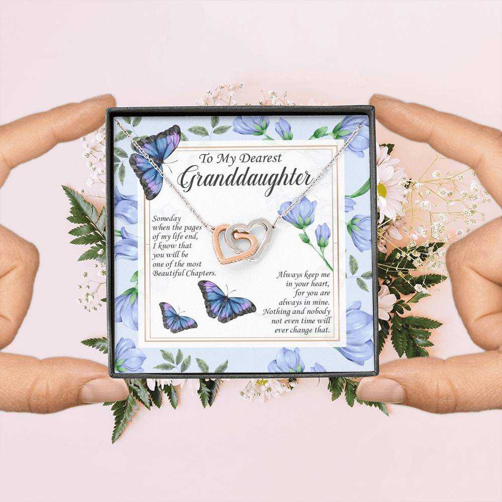 To My Dearest Granddaughter I Know You Be The Most Beautiful Chapters Interlocking Hearts Pendant Necklace To My Dearest Granddaughter I Know You Be The Most Beautiful Chapters Interlocking Hearts Pendant Necklace