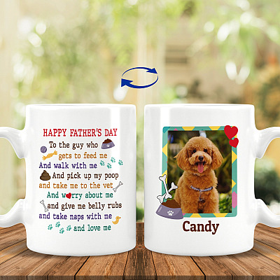 15 oz. White Mug
