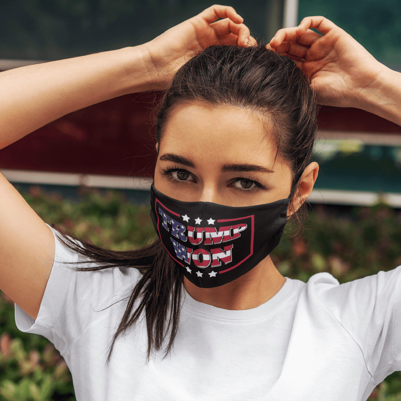 8KNG. Trump Won mask mk