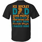 Ice Hockey Dad Some PeT-Shirt, Black, Unisex T-Shirt