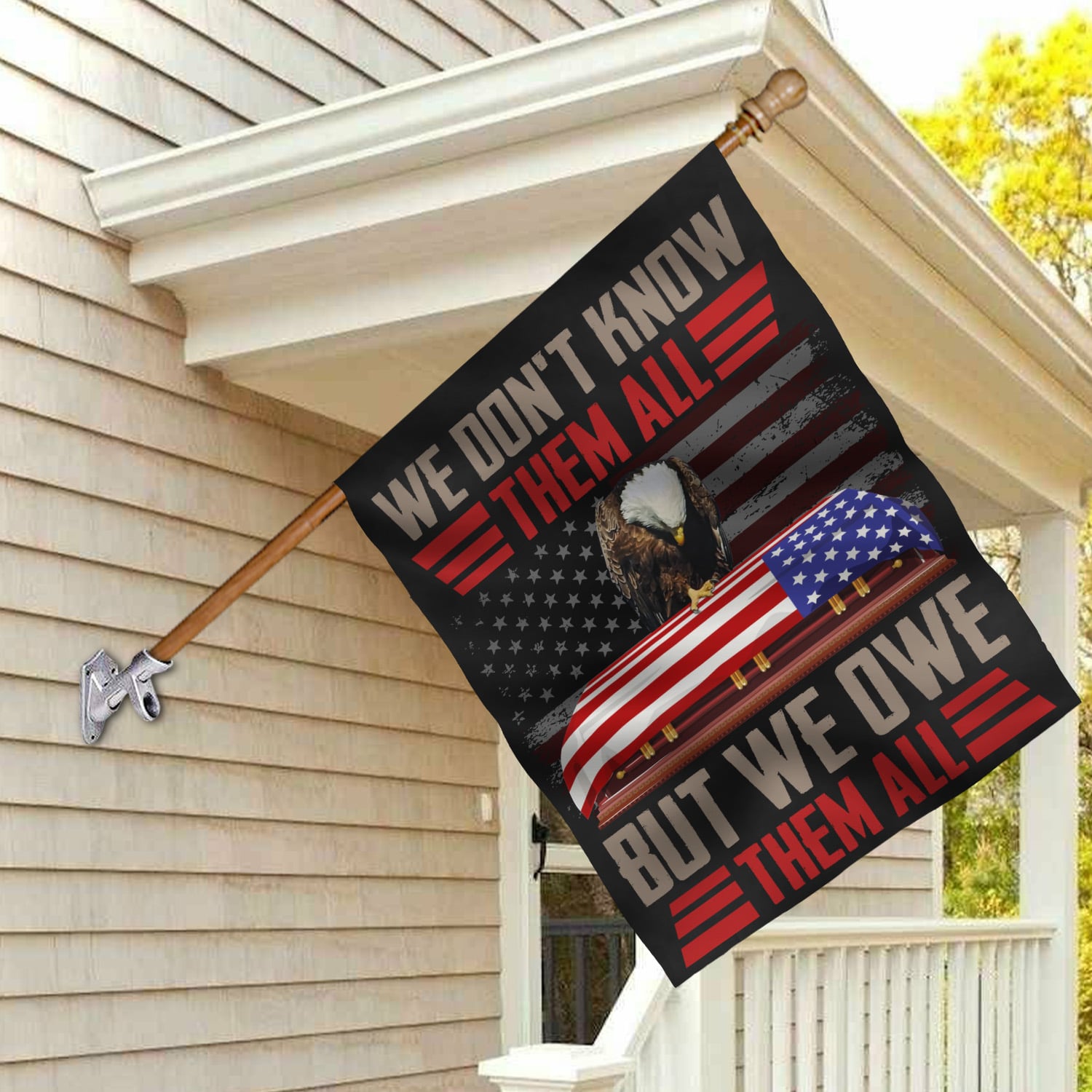 4. We Dont Know Them All House Flag Mockup 2