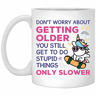 11 oz. White Mug