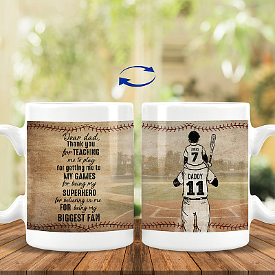 15 oz. White Mug