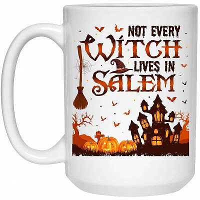15 oz. White Mug