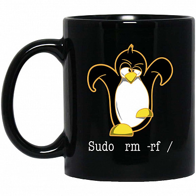 11 oz. Black Mug