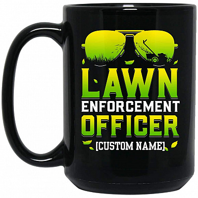 15 oz. Black Mug