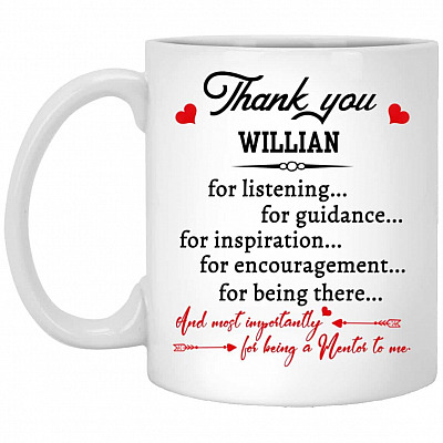 11 oz. White Mug