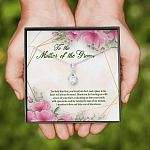To The Mother Of The Groom You Held Him First Alluring Beauty Pendant Necklace - Mother In Law Necklace To The Mother Of The Groom You Held Him First Alluring Beauty Pendant Necklace - Mother In Law Necklace