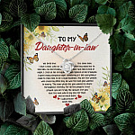 To My Daughter In Law We Both Love The Same Man Love Knot Necklace - Wedding Gifts From Mother In Law