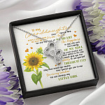 To My Granddaughter You Are The Best Of My Heart Double Hearts Necklace - Granddaughter Gifts From Grandma