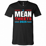 Funny Political Trump Supporter Tshirt, Black, V-Neck T-Shirt