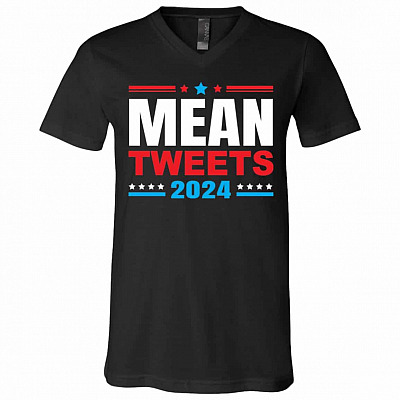 Funny Political Trump Supporter Tshirt, Black, V-Neck T-Shirt