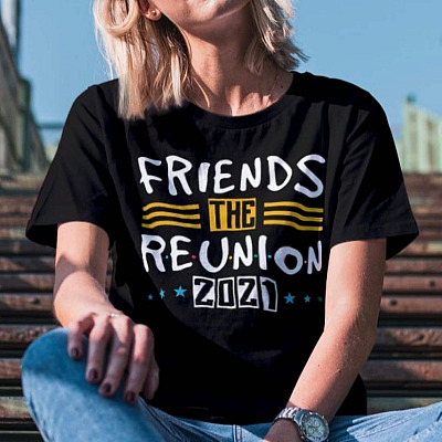 Alternative view of Friends The Reunion 2021 T-Shirt - V-Neck Shirt - Friends Tv Show Shirt - Funny Movies Lover Shirt