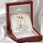 To My Wife Whenever You Feel Inadequate Alluring Beauty Pendant Necklace - Wife Necklace From Husband