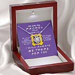 You Are The Rachel To My Monica Love Knot Necklace - Best Friend Necklace - Soul Sister BFF Bestie Gifts