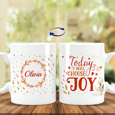 15 oz. White Mug