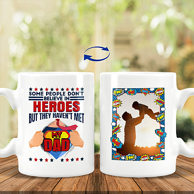 15 oz. White Mug