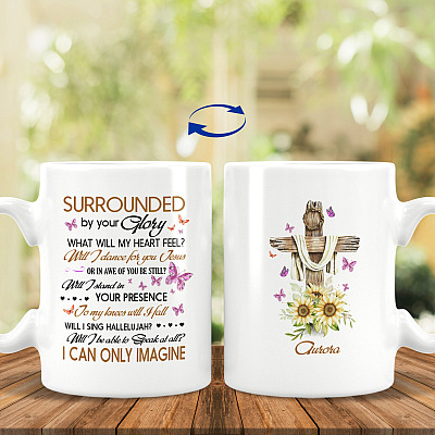 15 oz. White Mug