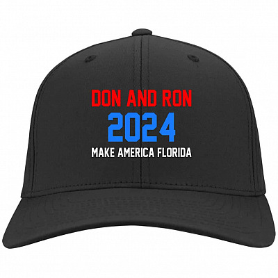 Don and Ron 2024 Make, Black, Twill Cap