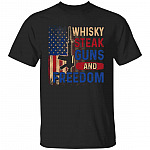 Whisky Steak Gun Tshirt, Black, Unisex T-Shirt