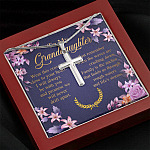 To My Granddaughter Wear This Cross Close to Your Heart I Will Always Be With You Artisan Crafted Cross Necklace To My Granddaughter Wear This Cross Close to Your Heart I Will Always Be With You Artisan Crafted Cross Necklace