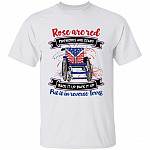 Roses Are Red Fireworks, White, Unisex T-Shirt