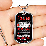 Son I Closed My Eyes For A Moment And Suddenly A Man Stood Where A Boy Used To Be From Mom Dog Tag Pendant Necklace Son I Closed My Eyes For A Moment And Suddenly A Man Stood Where A Boy Used To Be From Mom Dog Tag Pendant Necklace