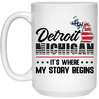 15 oz. White Mug