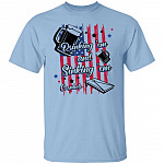 Drinking Sinking (Bright) t, Light Blue, Unisex T-Shirt