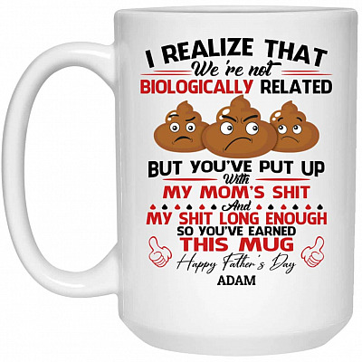 15 oz. White Mug