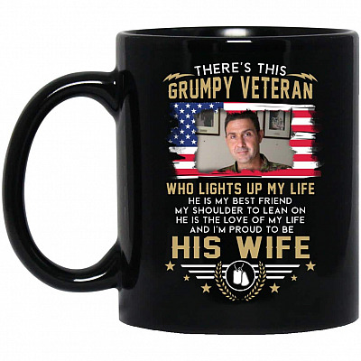 11 oz. Black Mug