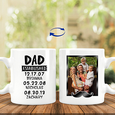 15 oz. White Mug