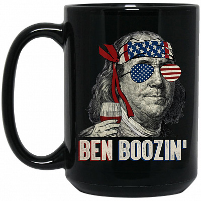 15 oz. Black Mug