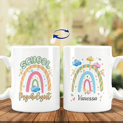 15 oz. White Mug