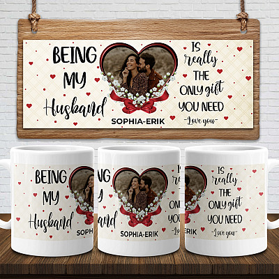 15 oz. White Mug