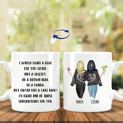 11 oz. White Mug