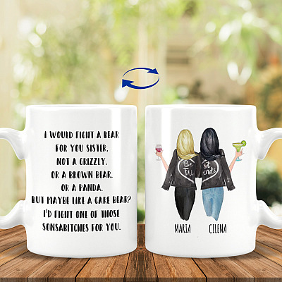 15 oz. White Mug