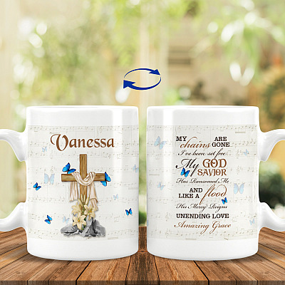15 oz. White Mug