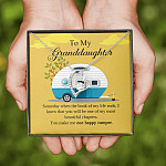 To My Granddaughter I Know You Make Me One Happy Camper Forever Love Necklace To My Granddaughter I Know You Make Me One Happy Camper Forever Love Necklace
