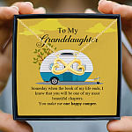4UT. Rv Granddaughter(4) Infinity Heart Necklace (Gold) 3